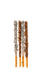chocolate dipped biscuit sticks