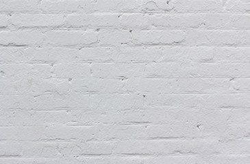 white brick wall, horizontal pattern