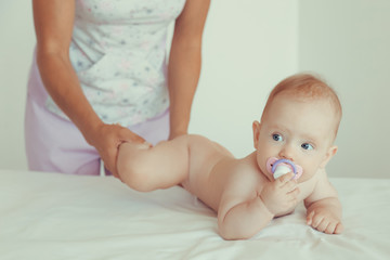 The children's therapy massage