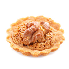 tasty delicious sweet snack on a white background