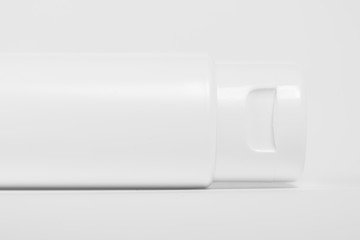 Cosmetic tube isolated on white background with clipping path
