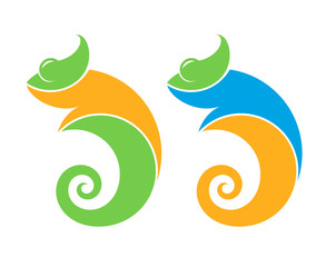Chameleon. Logo © Aleksei_7799