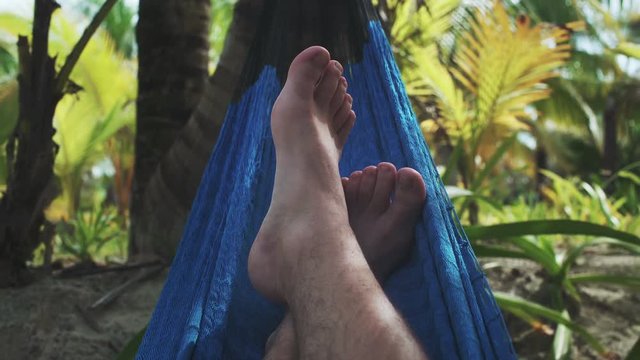 Personal Perspective - Relaxing In A Hammock
