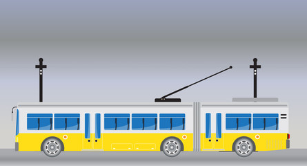Electric bus and Trailer or Trolley bus