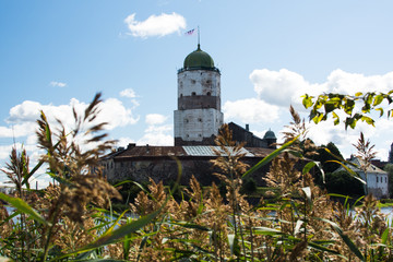 The Vyborg castle, located in the city of Vyborg on the Castle island