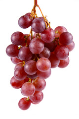 Grapes on white background isolated