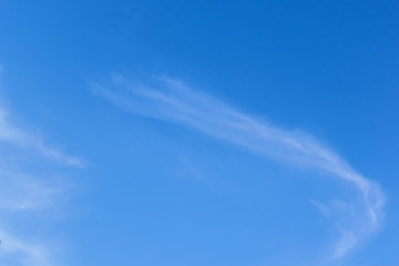 Foto del cielo con nuvole sfumate