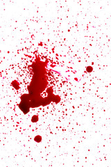 blood splatter