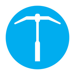 Gardening digger icon, Vector