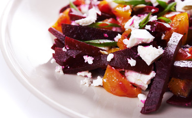 beetroot salad with cheese
