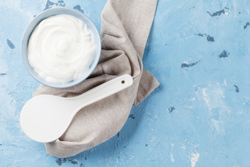 Sour cream. Dairy products