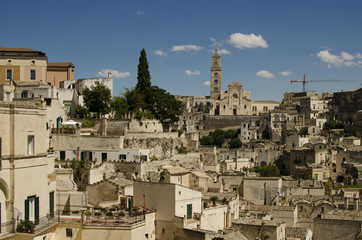 Architecture of Matera, Basilicata, Italy