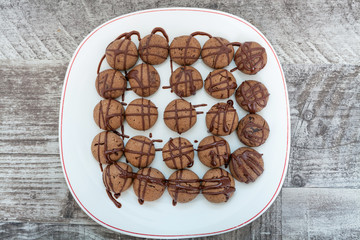 Sweet Chocolate Cake with Frosting