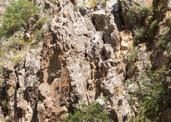 rocky rock as background