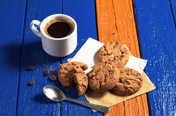 Coffee with cookies