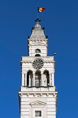 Tower of City Hall from city Arad, Romania