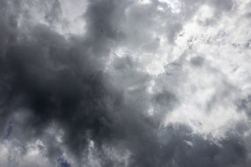 Fototapeta premium black clouds in the sky as the background