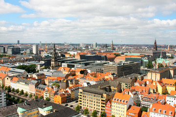 Obraz premium Copenhagen City, Denmark, Scandinavia. Beautiful summer day