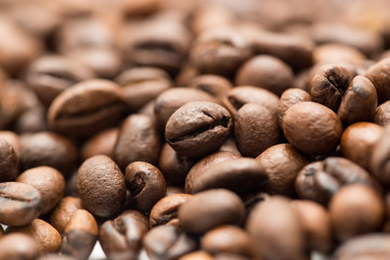 coffee beans as a background