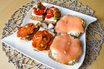 Snacks zum Frühstück