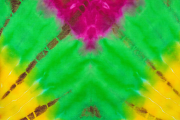 Fabric Tie Dye Color Texture Background