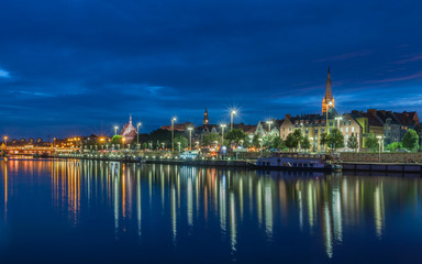 Stettin bei Nacht; Polen