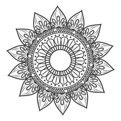 bohemian mandala ethnic decoration