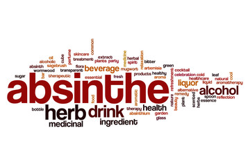 Absinthe word cloud