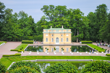 Obraz premium Architecture of Tsarskoye Selo in St. Petersburg