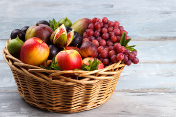 Fresh organic fruits