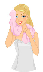 Girl Bath Towel