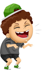 Kid Boy Bully Evil Laugh