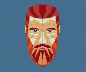 Man Head Hipster style