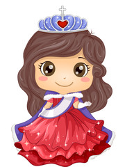 Kid Girl Beauty Queen