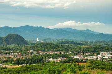 Fototapeta na wymiar Chiang Rai Province Cityscape
