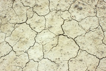 white, clay, dry, ground, surface, texture, crack