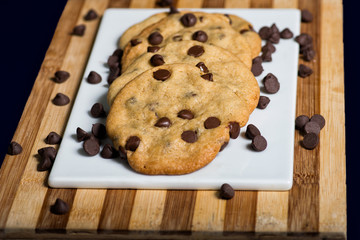 Vegan Chocolate Chips Cookies