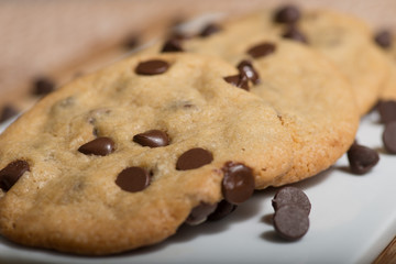 Vegan Chocolate Chips Cookies