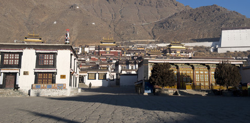 Fototapeta premium Tibetan monastery