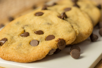 Vegan Chocolate Chips Cookies