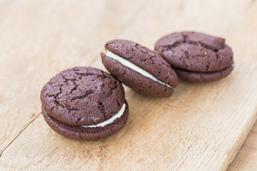 Homemade Chocolate cookie and cream