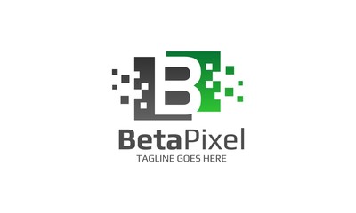 B Pixel - Letter Logo