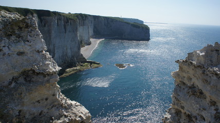 Etretat, un paysage surprenant.