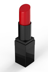 red lipstick