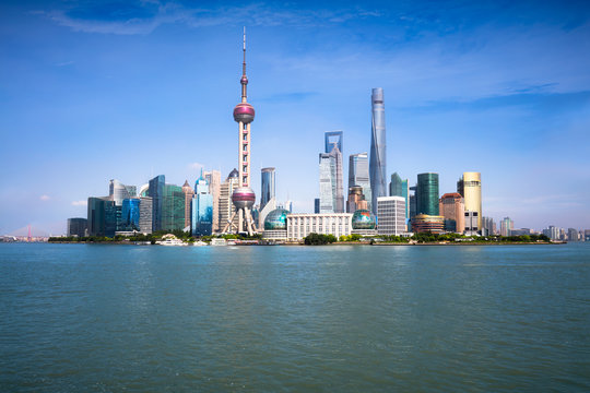 Shanghai skyline building landmark chinese