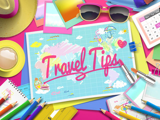 Travel Tips on map