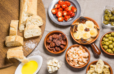 Delicious Spanish Tapas Food