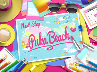 Puka Beach on map