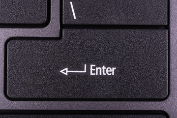 Closeup of shift key on a computer keyboard