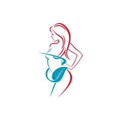 Beauty Girl slim Logo
